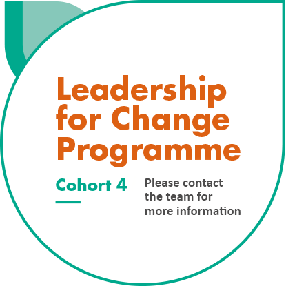 Leadership for change programme, Please contact the team for more information